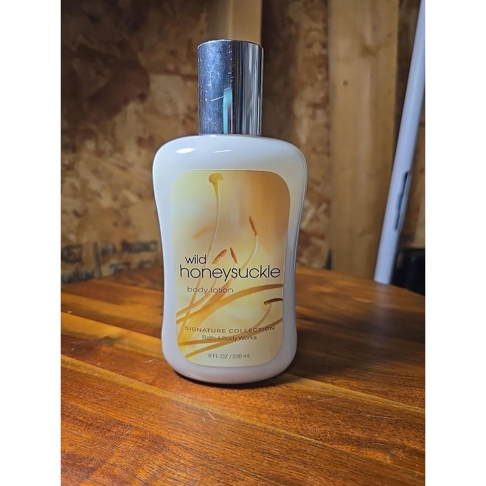 Bath & Body Works Wild Honeysuckle Body Lotion 8 oz Retired Discontinued RARE